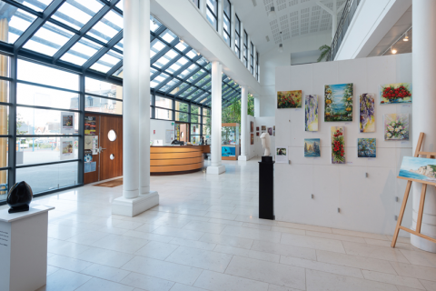 Exposition de peintures et de sculptures au Villare à Villers sur Mer