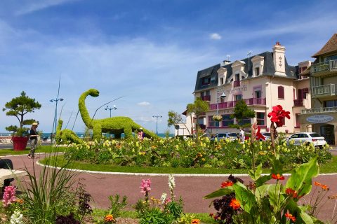 Hotel Outre-Mer (Villa Le Couchant) - Vue de l'extérieur en Eté
