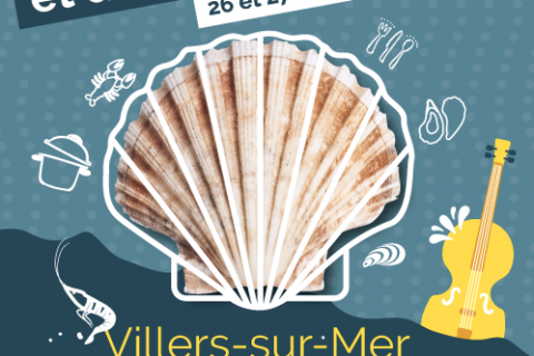 L'hôtel Outre-Mer (Villa Le Couchant) : fête de la Coquille Saint Jacques et des fruits de mer à Villers-sur-Mer 2019