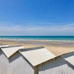 La plage de Villers sur Mer en Normandie